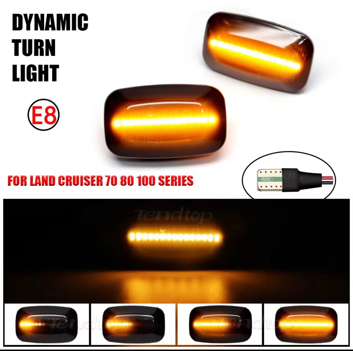 Dynamic LED Turn Light — Pair